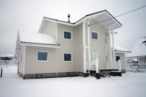 Каркасный зимний дом под ключ в Чебоксарах