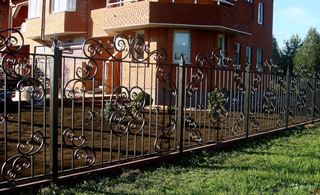 Ковано сварные заборы в Чебоксарах